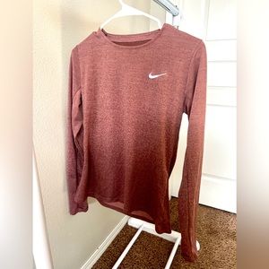 Nike Dri-Fit long sleeve workout shirt size M